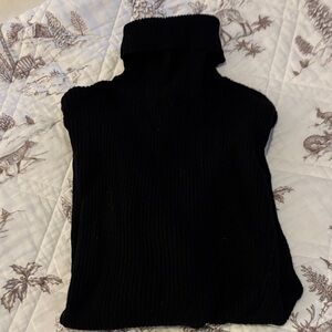 14th & Union Classic Black Turtleneck